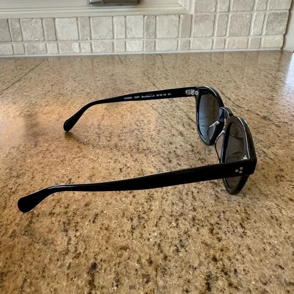 Oliver Peoples Black Boudreau LA Sunglasses - Picture 13 of 13